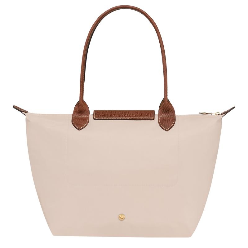 Longchamp Le Pliage Original M Tragetaschen Damen Weiß | 7493-VPMBS