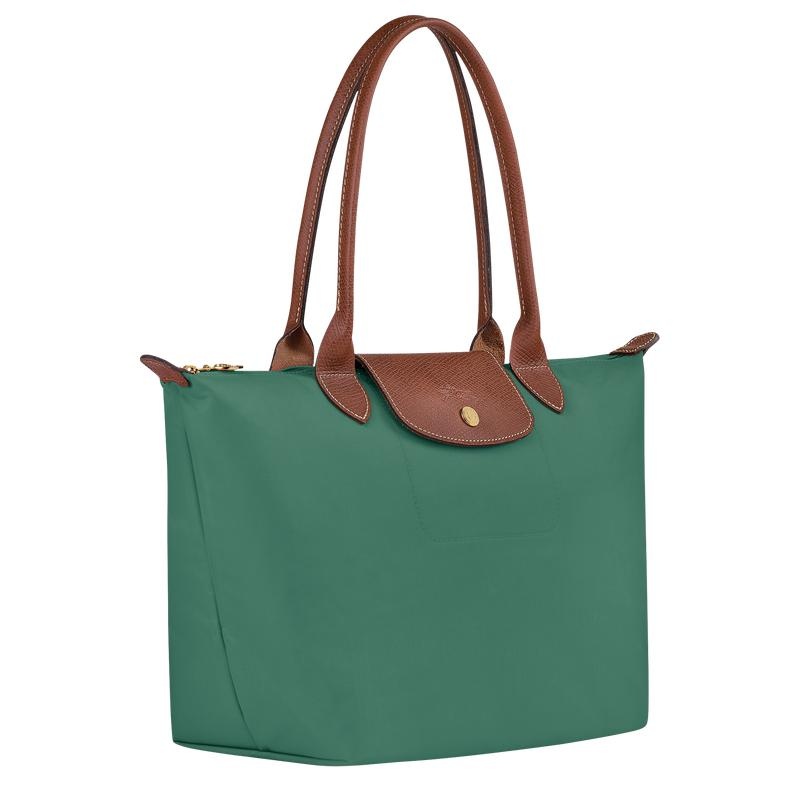 Longchamp Le Pliage Original M Tragetaschen Damen Grün | 7805-JUTDG