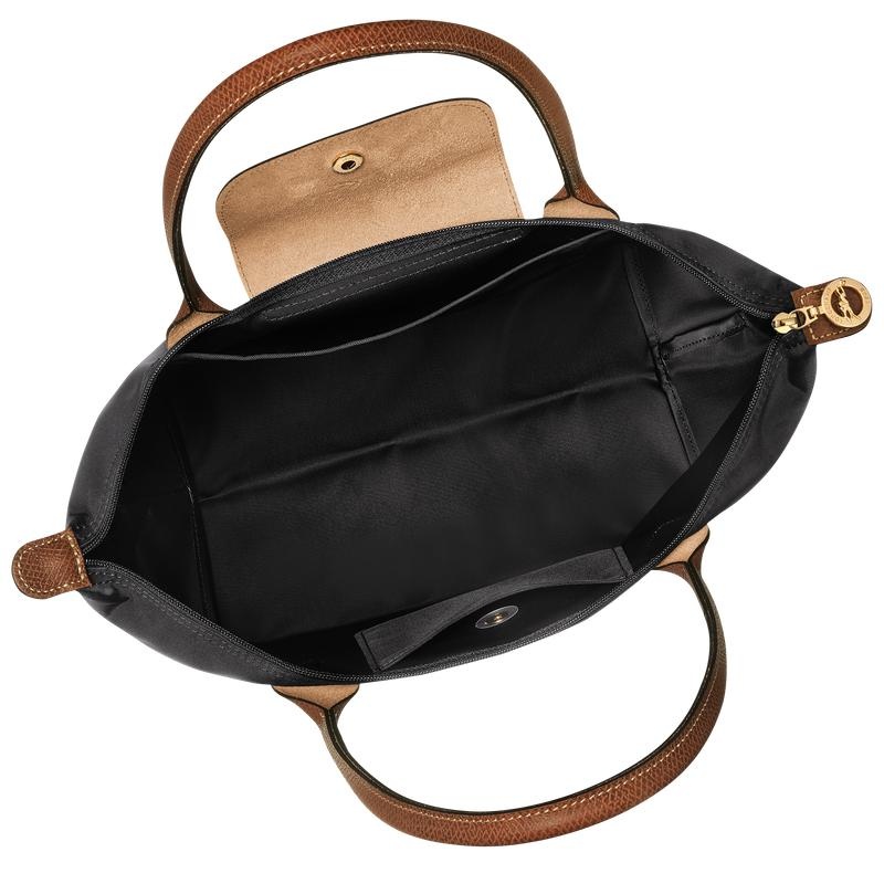 Longchamp Le Pliage Original M Tragetaschen Damen Schwarz | 1346-KWBZL