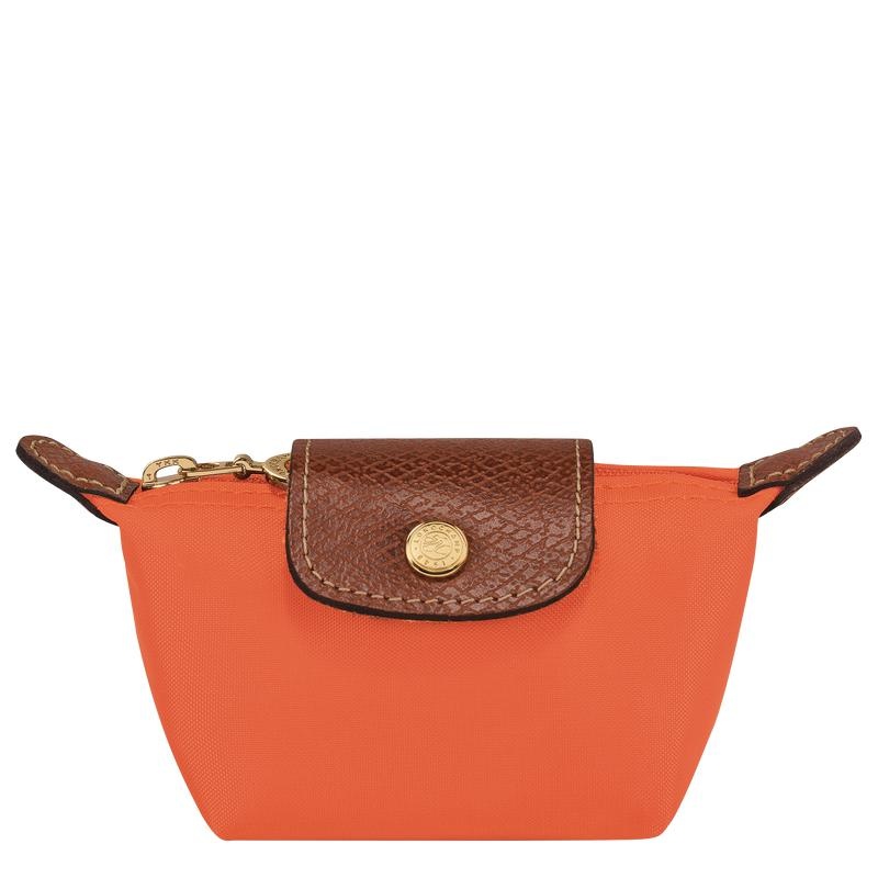 Longchamp Le Pliage Original Münzgeldbörsen Damen Orange | 9720-CGJNI