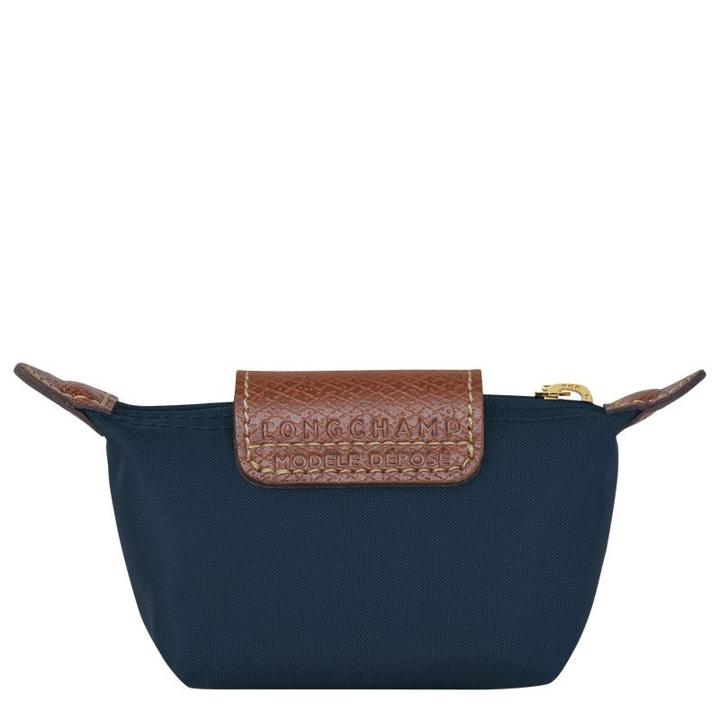 Longchamp Le Pliage Original Münzgeldbörsen Damen Navy | 0964-YLVQS