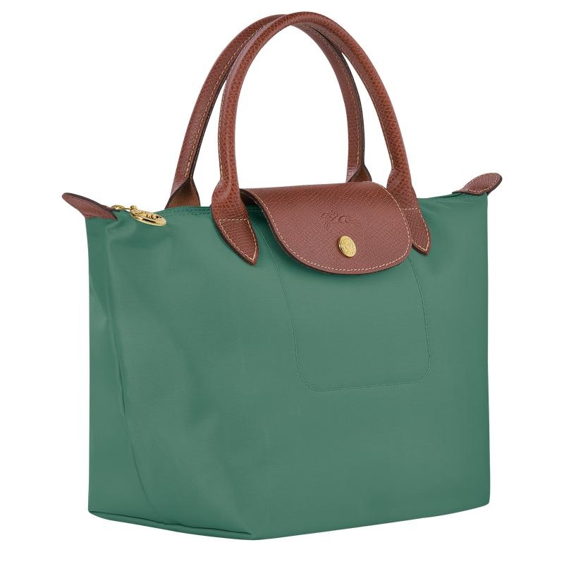 Longchamp Le Pliage Original S Handtasche Damen Grün | 0564-YBEJM