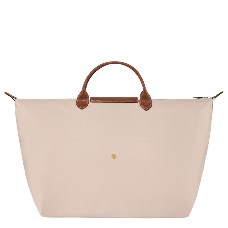 Longchamp Le Pliage Original S Reisetasche Damen Weiß | 7190-YKXNI