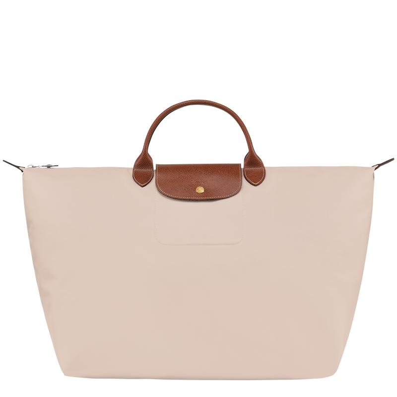 Longchamp Le Pliage Original S Reisetasche Damen Weiß | 7190-YKXNI