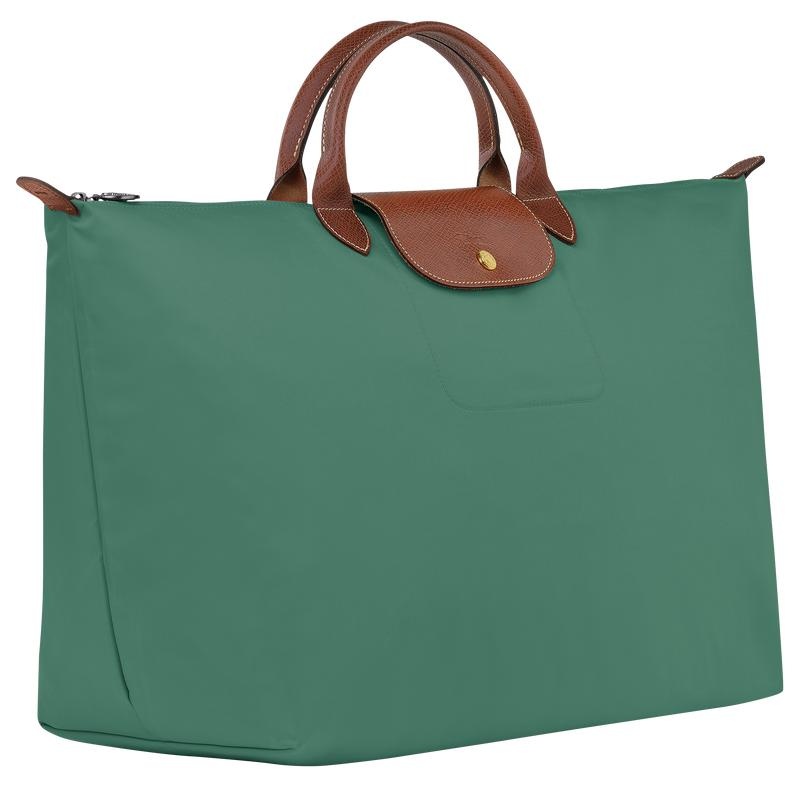 Longchamp Le Pliage Original S Reisetasche Damen Grün | 5173-KXUHP