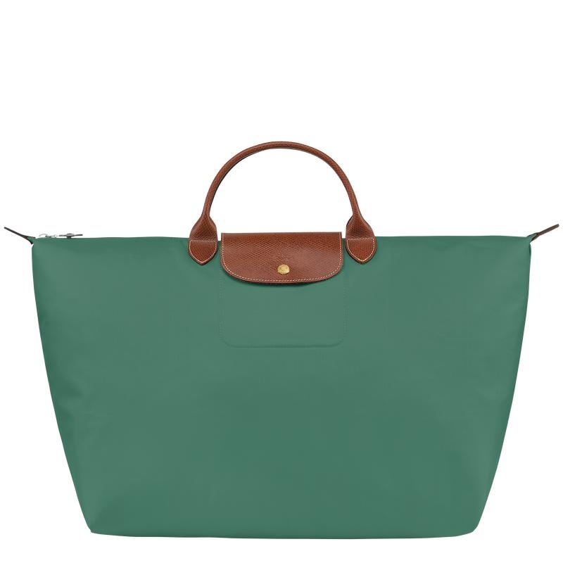 Longchamp Le Pliage Original S Reisetasche Damen Grün | 5173-KXUHP