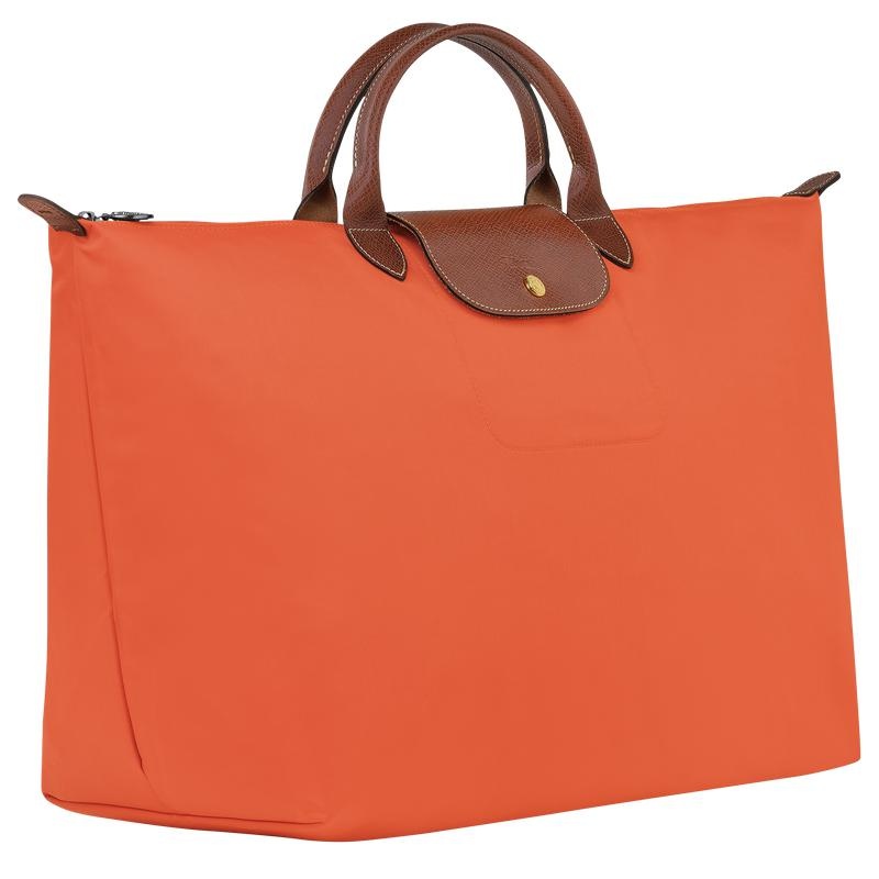 Longchamp Le Pliage Original S Reisetasche Herren Orange | 1063-WJZRL