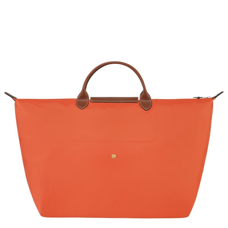 Longchamp Le Pliage Original S Reisetasche Herren Orange | 1063-WJZRL