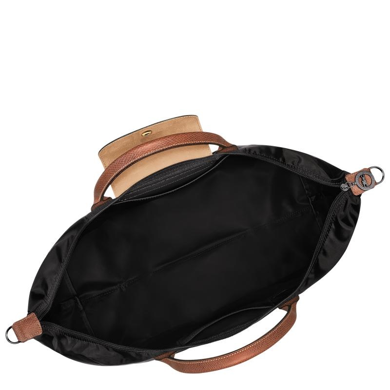 Longchamp Le Pliage Original expandable Reisetasche Herren Schwarz | 2315-ZWTLR