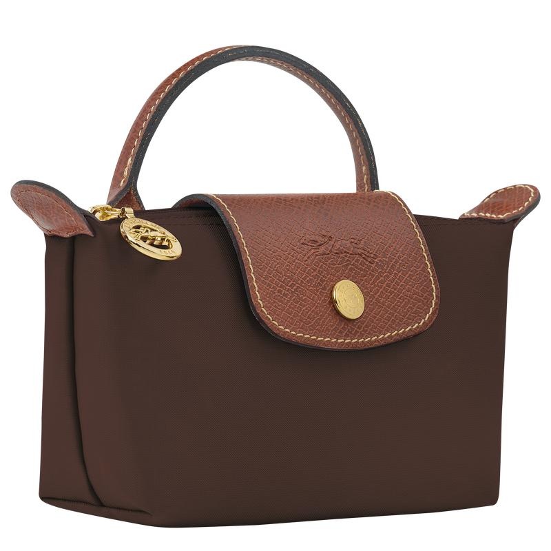 Longchamp Le Pliage Original with handle Beuteltasche Herren Braun | 6739-SQIUK