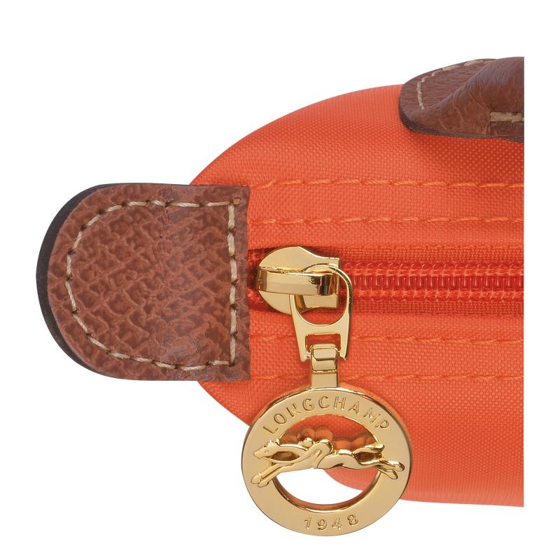 Longchamp Le Pliage Original with handle Beuteltasche Herren Orange | 8069-BPJTX