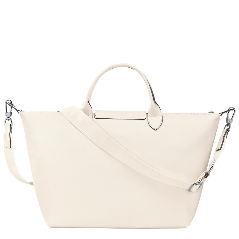 Longchamp Le Pliage Xtra L Handtasche Damen Weiß | 8713-GRKJD