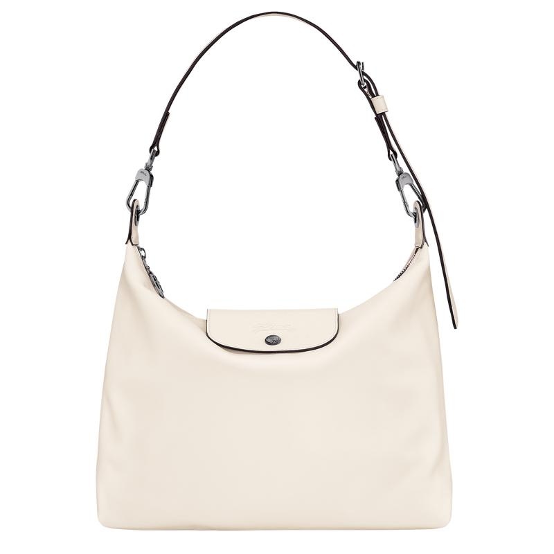 Longchamp Le Pliage Xtra M Hobo Tasche Damen Weiß | 7249-WZLJP