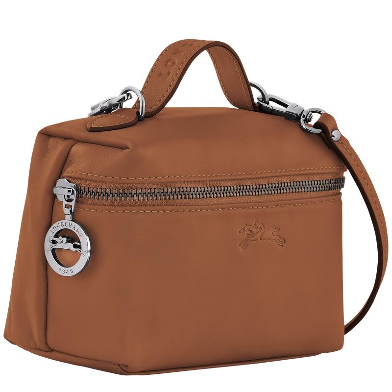 Longchamp Le Pliage Xtra XS Vanity Umhängetasche Damen Braun | 6187-MQALB