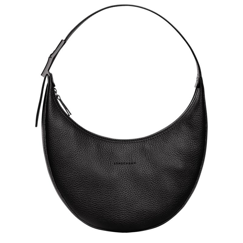 Longchamp Roseau Essential M Hobo Tasche Damen Schwarz | 5630-EBVRJ