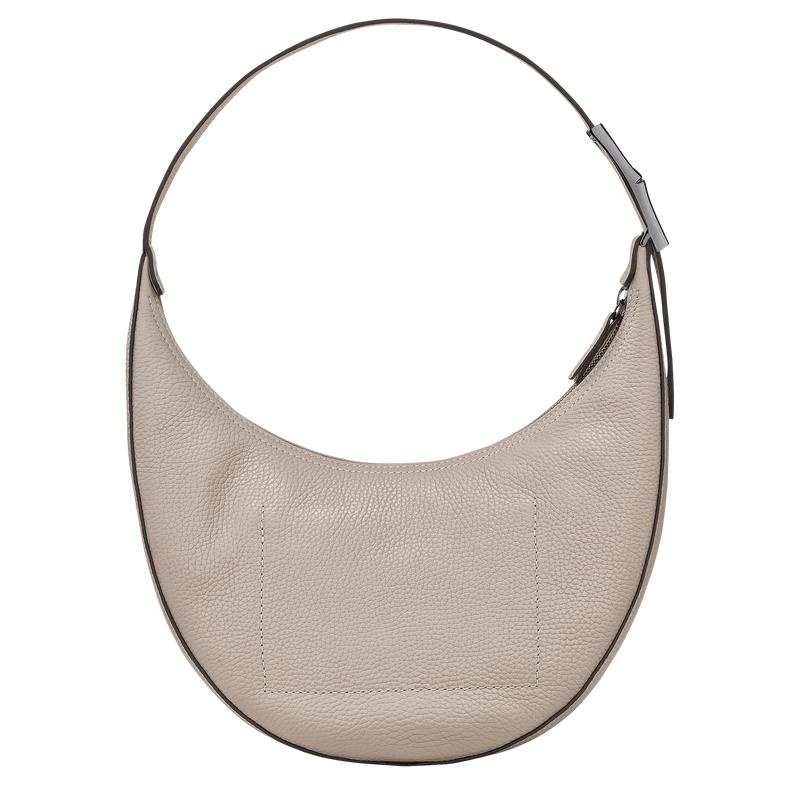 Longchamp Roseau Essential M Hobo Tasche Damen Grau | 4120-HNJFW