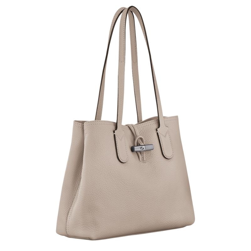 Longchamp Roseau Essential M Tragetaschen Damen Grau | 2579-QKGMP