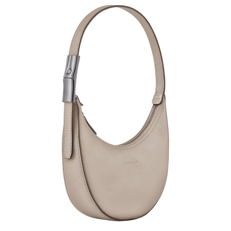 Longchamp Roseau Essential S Hobo Tasche Damen Grau | 3815-TBYZH