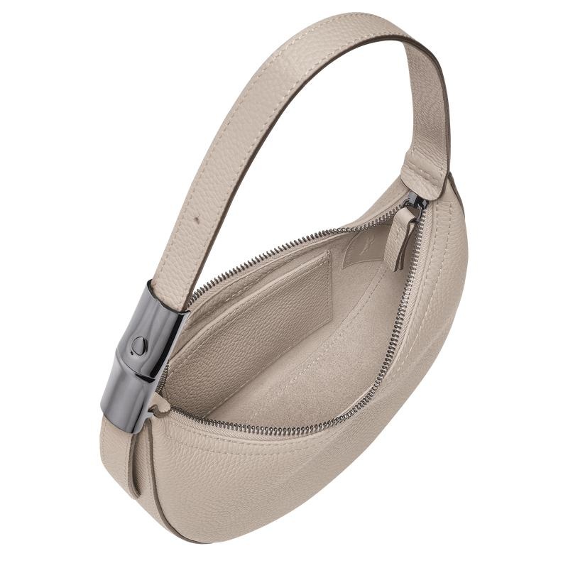 Longchamp Roseau Essential S Hobo Tasche Damen Grau | 3815-TBYZH