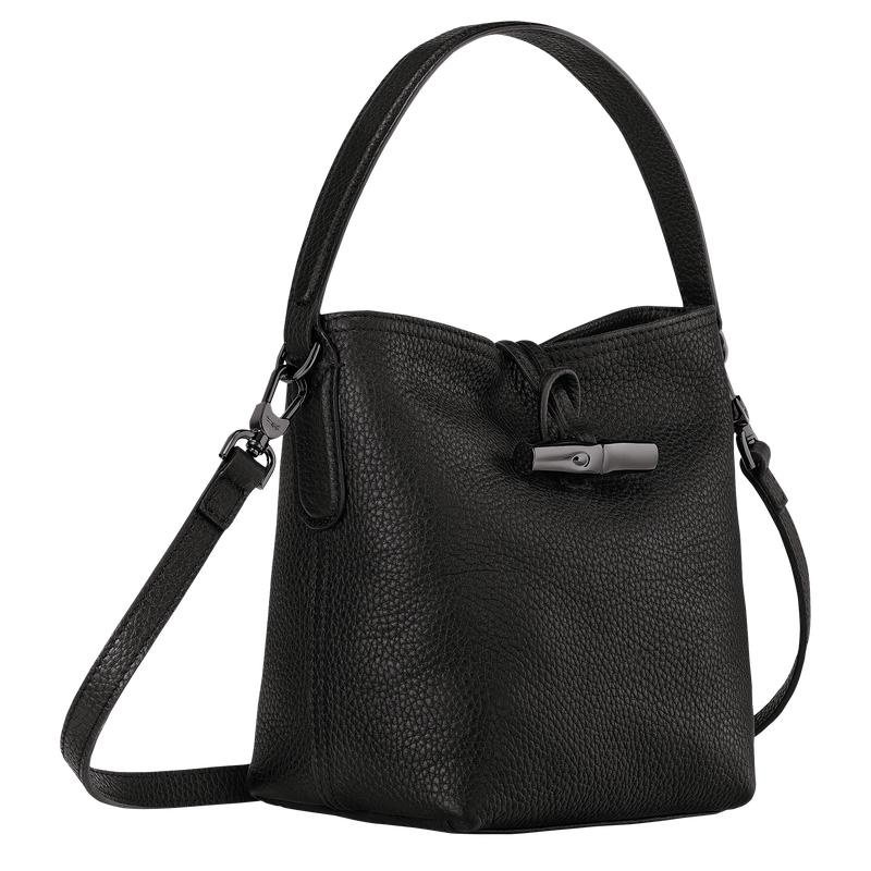 Longchamp Roseau Essential XS Bucket Tasche Damen Schwarz | 1658-IYMHK