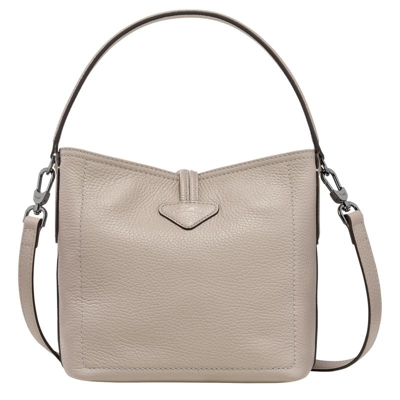 Longchamp Roseau Essential XS Bucket Tasche Damen Grau | 3954-PONXZ