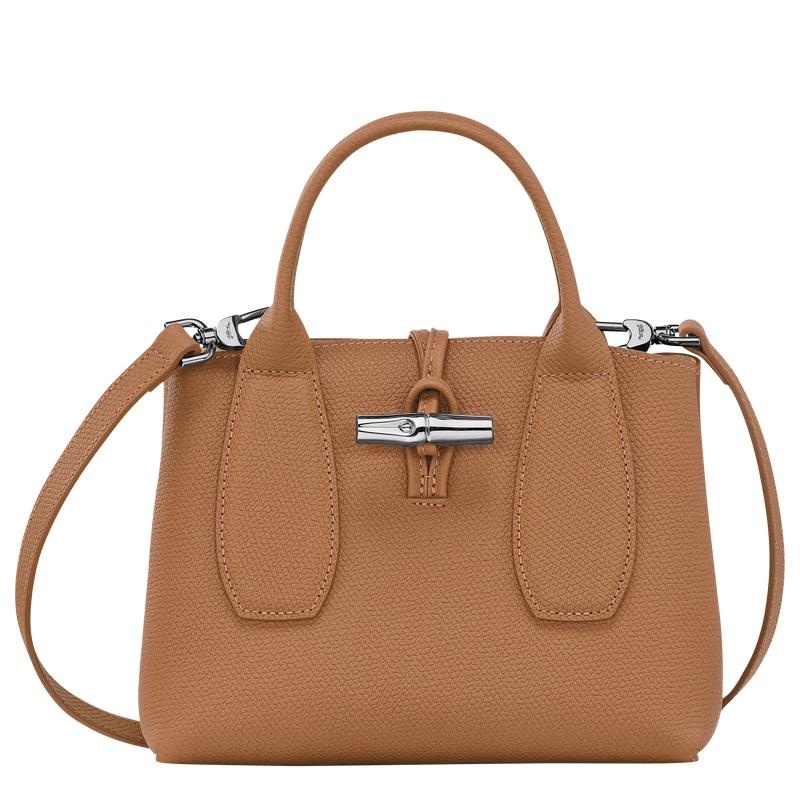 Longchamp Roseau S Handtasche Damen Braun | 0615-HWQCL