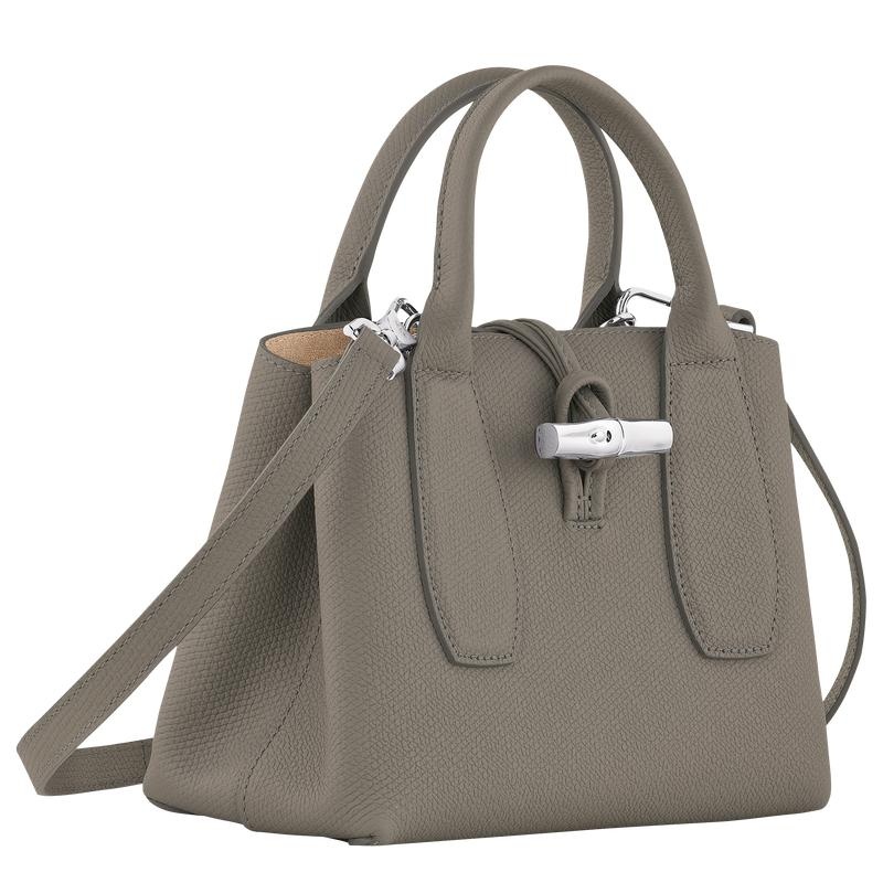 Longchamp Roseau S Handtasche Damen Grau | 1876-CBXFH