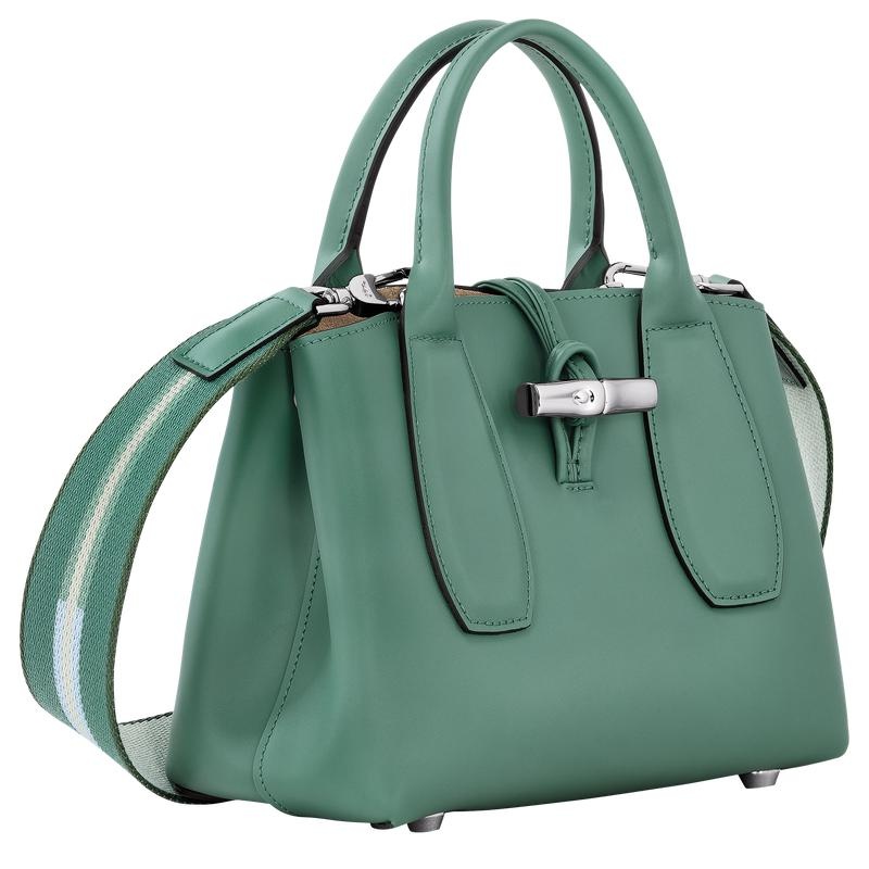 Longchamp Roseau S Handtasche Damen Grün | 1470-ITFNU