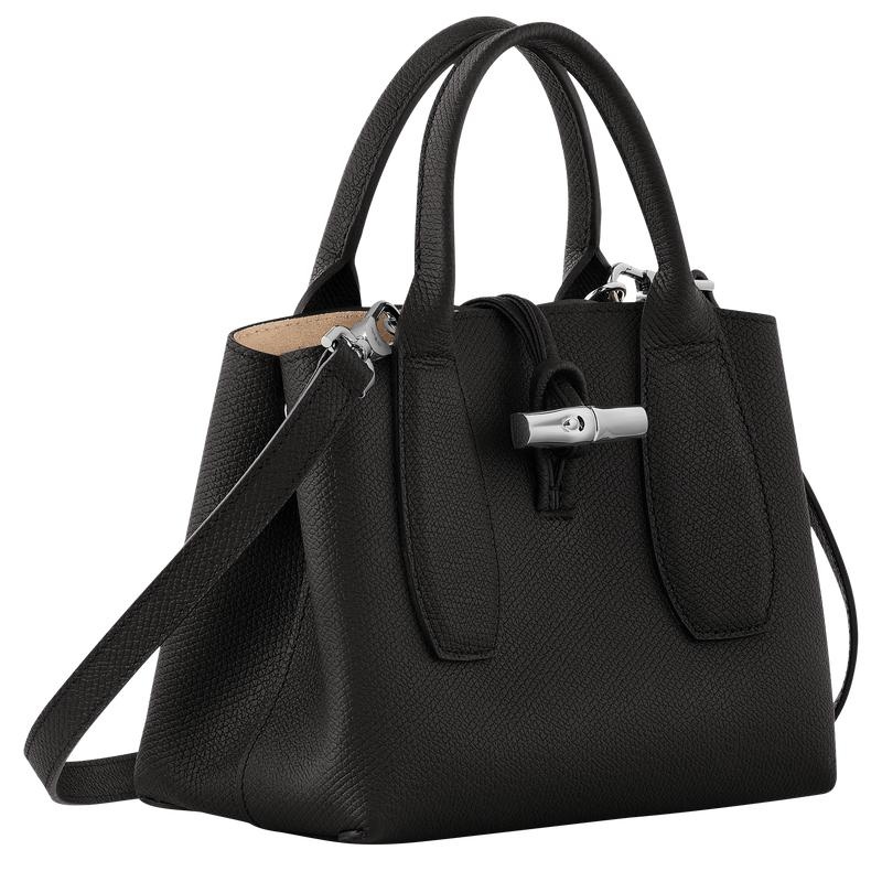 Longchamp Roseau S Handtasche Damen Schwarz | 6803-JMOPH