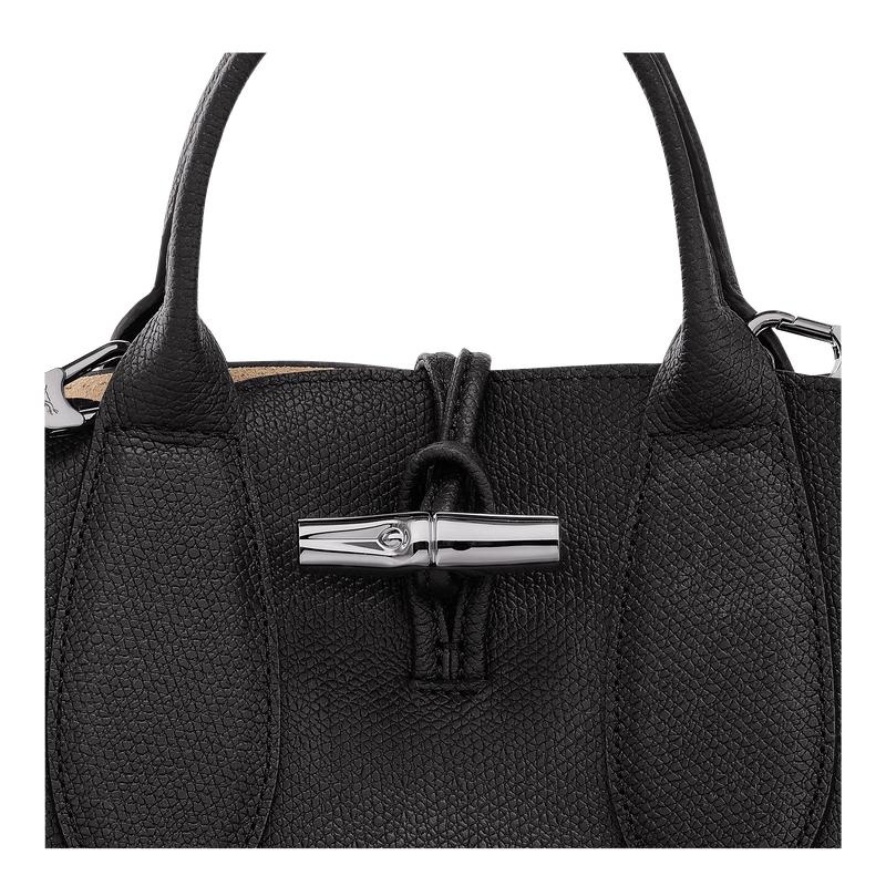 Longchamp Roseau S Handtasche Damen Schwarz | 6803-JMOPH