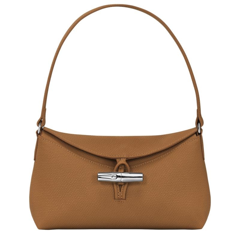 Longchamp Roseau S Hobo Tasche Damen Braun | 9345-RFKTZ