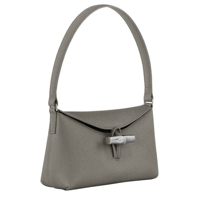 Longchamp Roseau S Hobo Tasche Damen Grau | 4658-BSGWJ