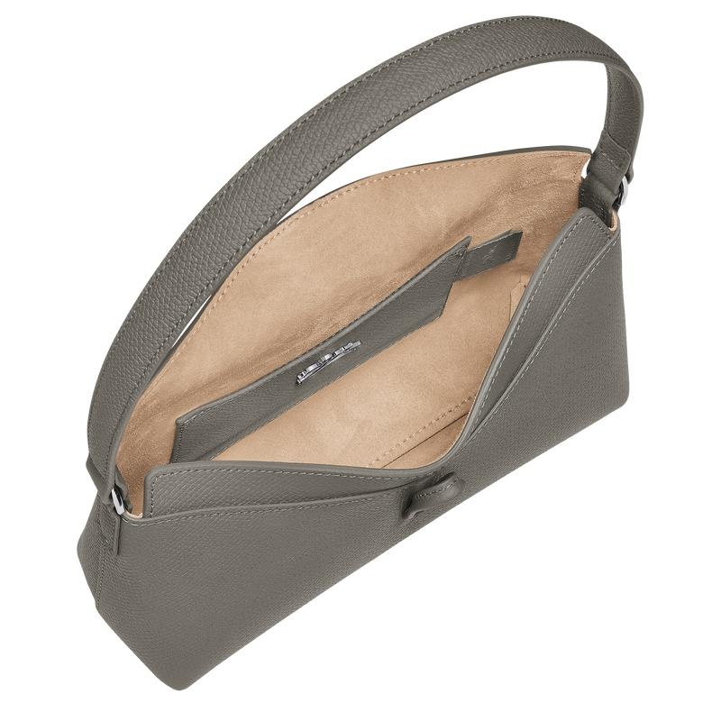 Longchamp Roseau S Hobo Tasche Damen Grau | 4658-BSGWJ