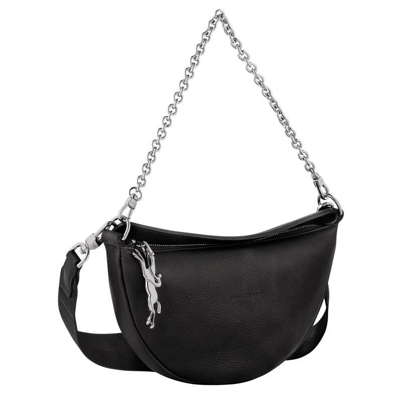 Longchamp Smile S Umhängetasche Damen Schwarz | 9230-JDUWF