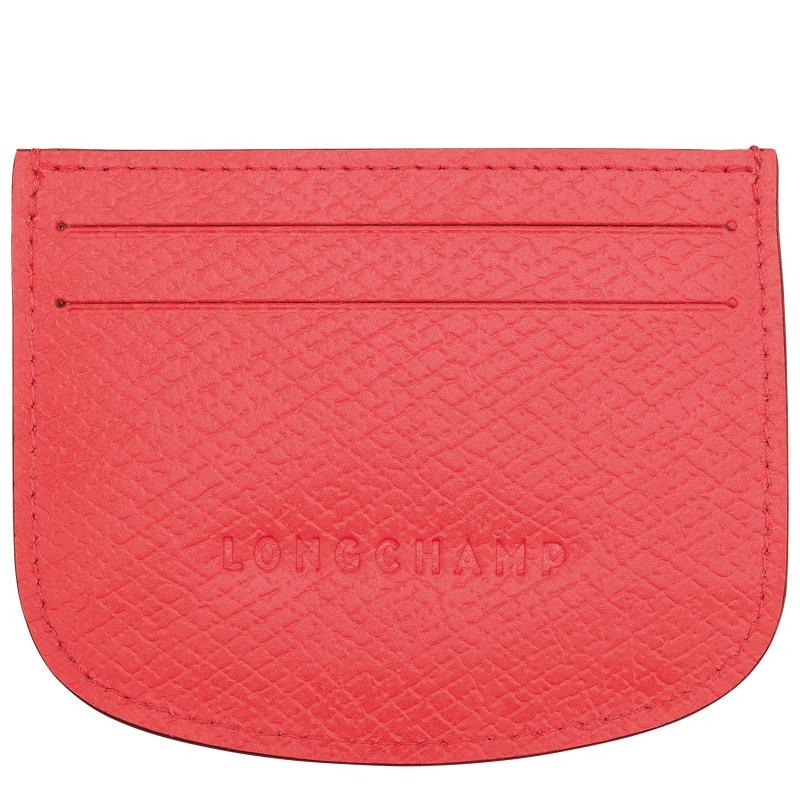 Longchamp Épure Kartenhalter Damen Rot | 2056-WEVXM