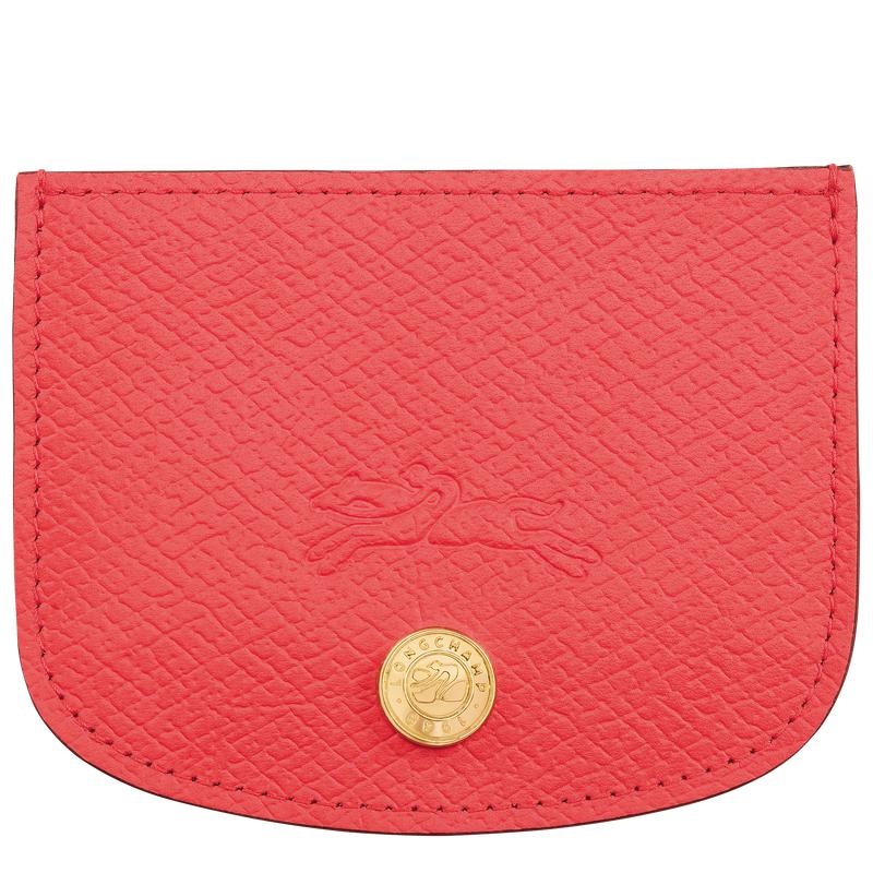 Longchamp Épure Kartenhalter Damen Rot | 2056-WEVXM