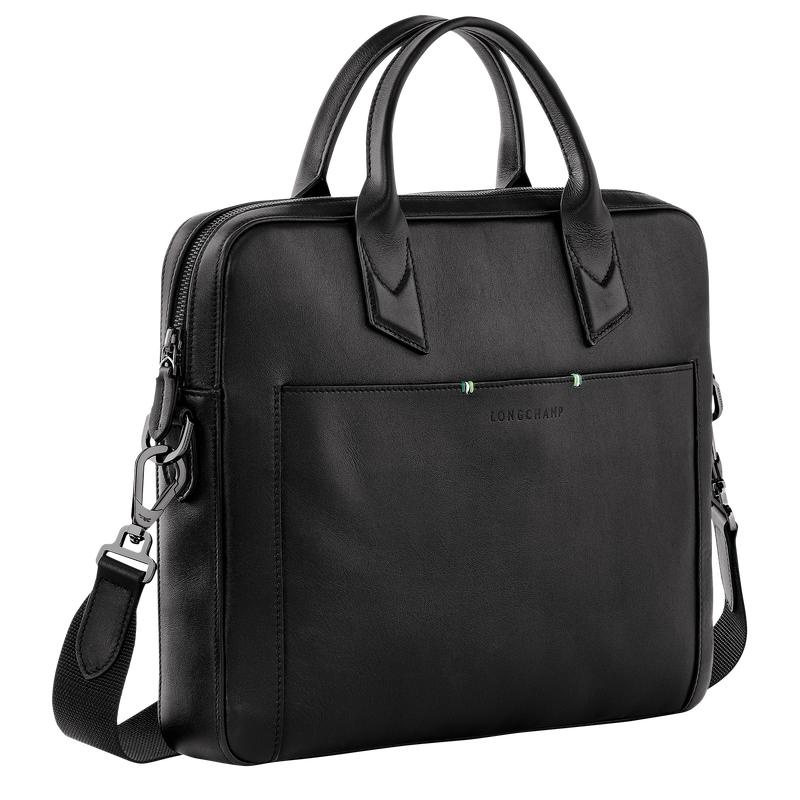 Longchamp sur Seine S Aktentasche Herren Schwarz | 9517-BGMAR