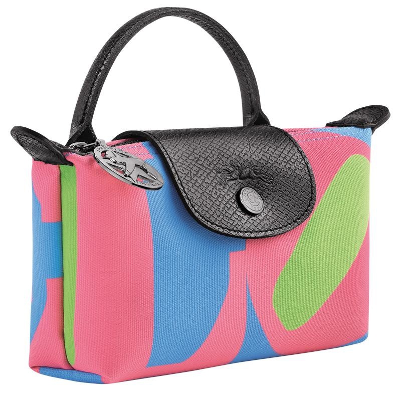 Longchamp x Robert Indiana Beuteltasche Damen Rosa | 9156-TJBSK