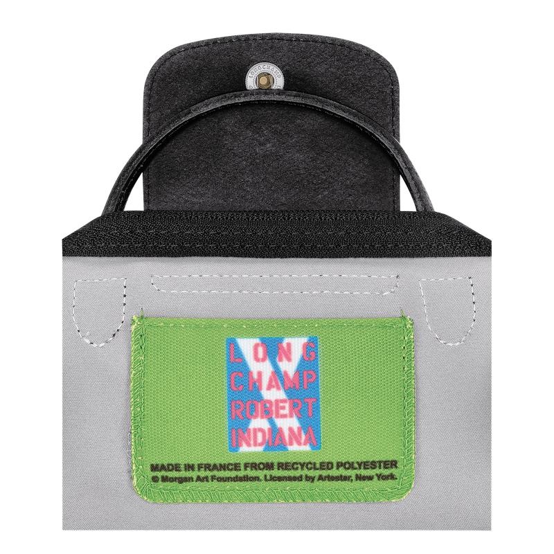 Longchamp x Robert Indiana Beuteltasche Herren Rosa | 1498-YZEQD