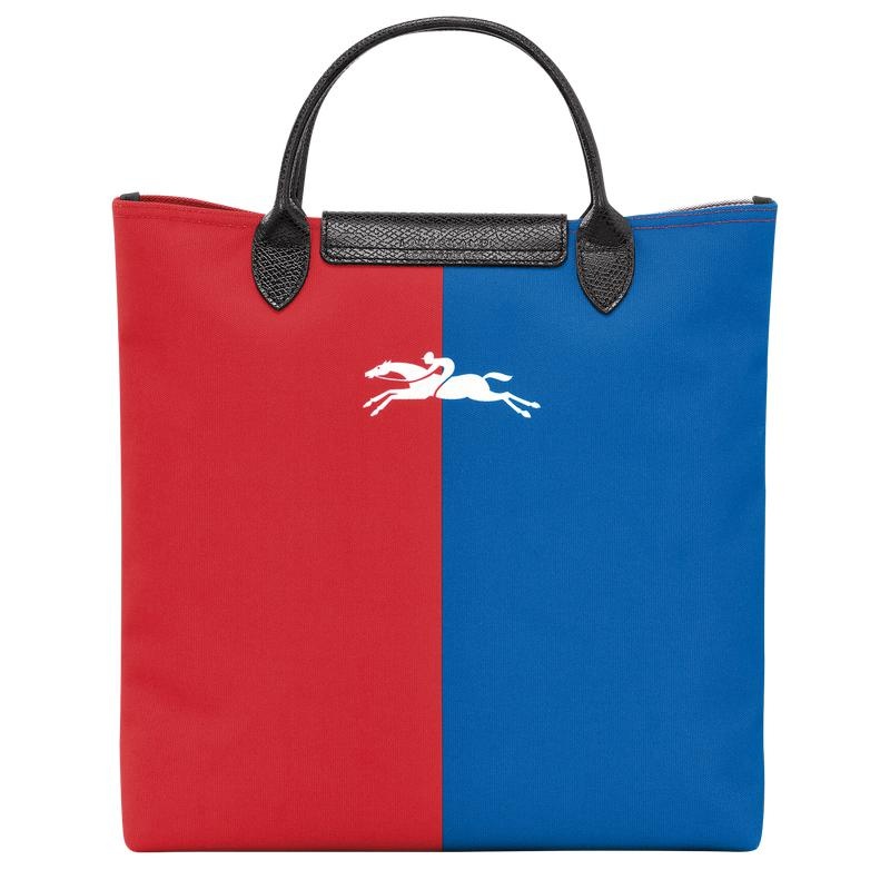 Longchamp x Robert Indiana L Handtasche Damen Weiß | 2768-AXFME