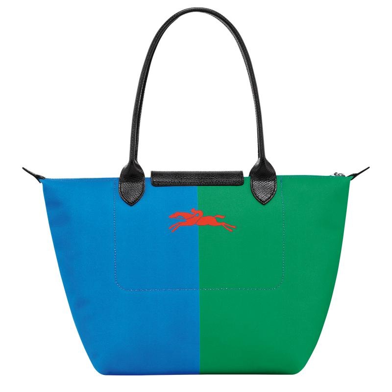 Longchamp x Robert Indiana M Tragetaschen Damen Red/Navy | 7961-AFROZ