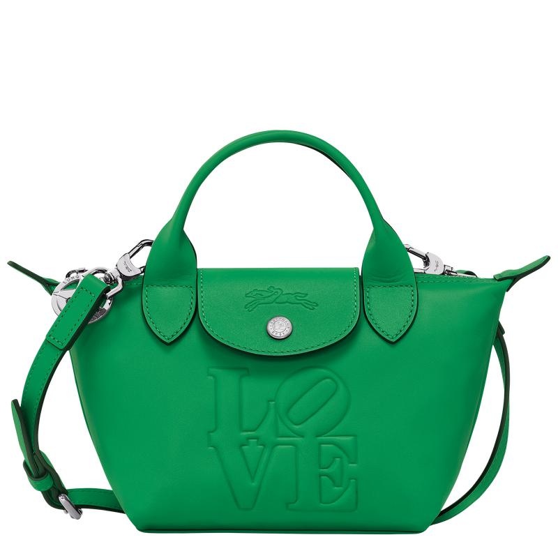 Longchamp x Robert Indiana XS Handtasche Damen Grün | 3759-TCLWK