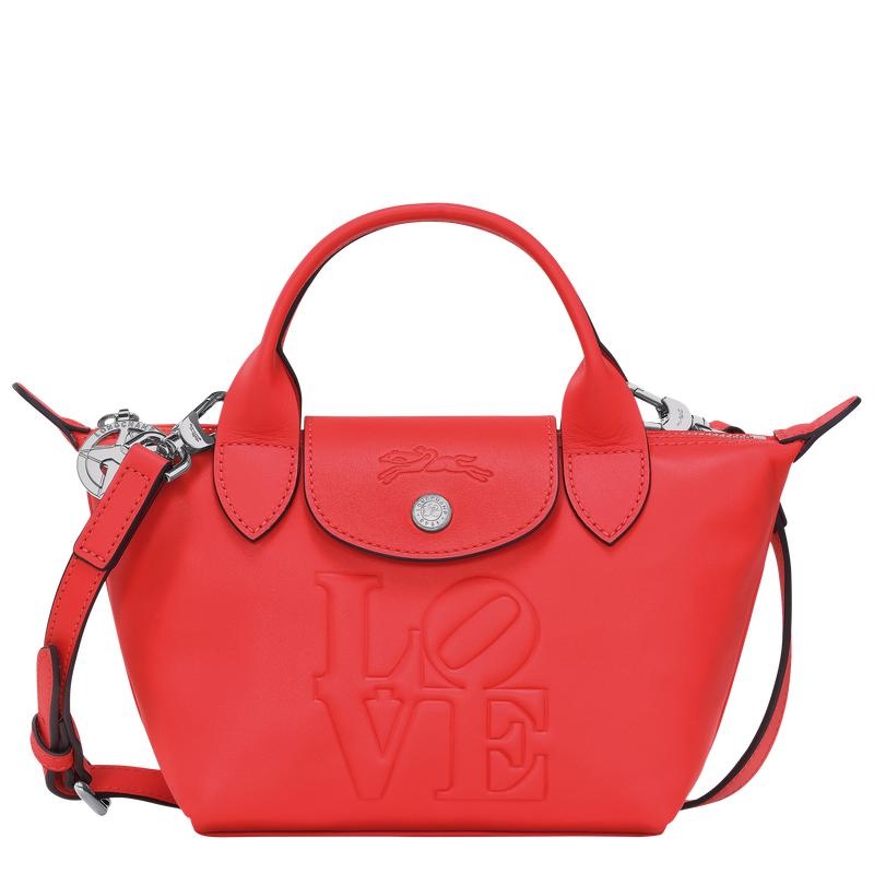 Longchamp x Robert Indiana XS Handtasche Damen Rot | 4310-MKJNQ