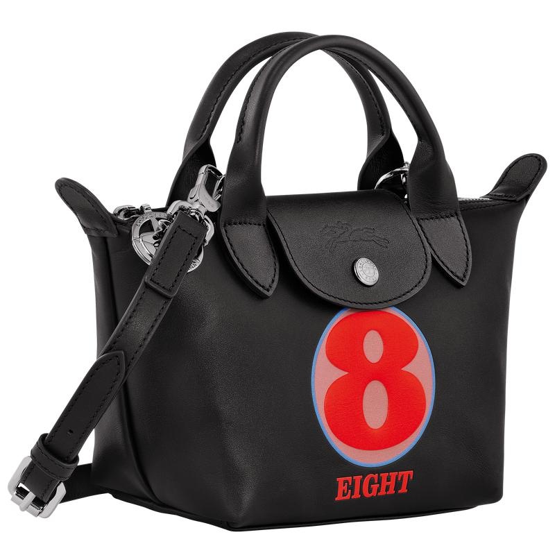 Longchamp x Robert Indiana XS Handtasche Damen Schwarz | 5180-JAWIK