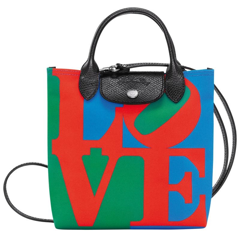 Longchamp x Robert Indiana XS Umhängetasche Damen Red/Navy | 6981-FVWNO